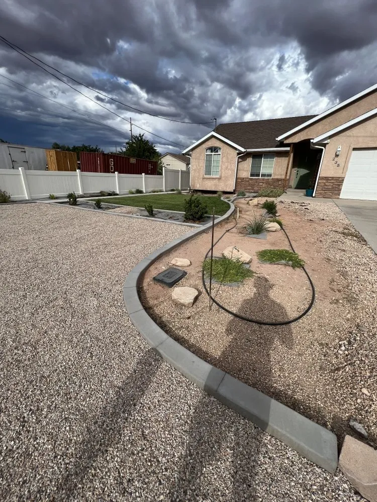 Custom outdoor landscaping experts serving Ivins, UT - Zion Curbing