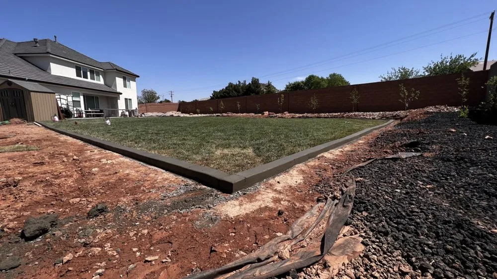 Top-rated garden landscaping with custom design in Ivins, UT by Zion Curbing