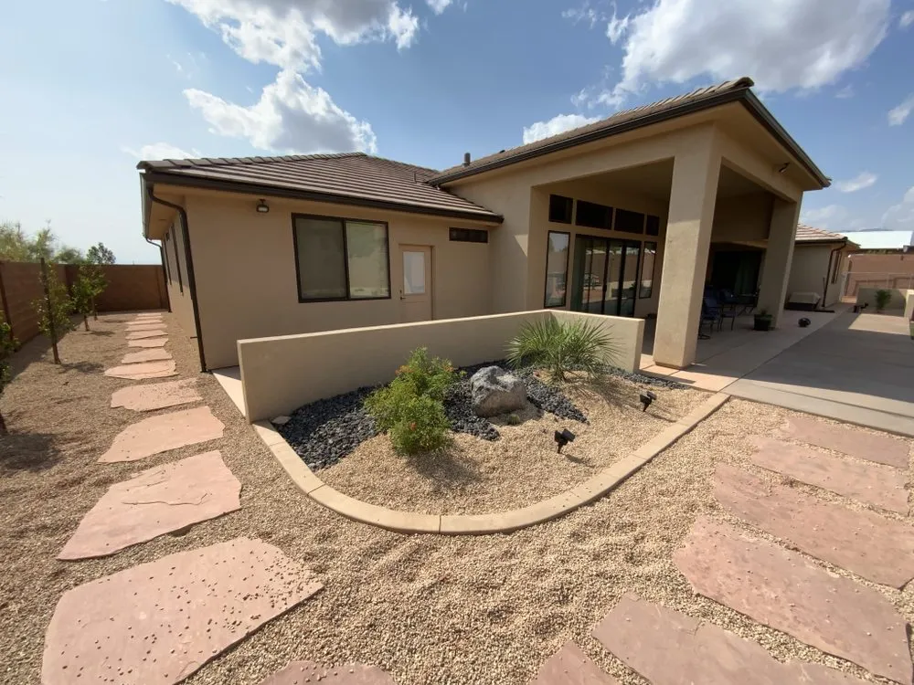 Trusted residential landscaping in Ivins, UT by Zion Curbing
