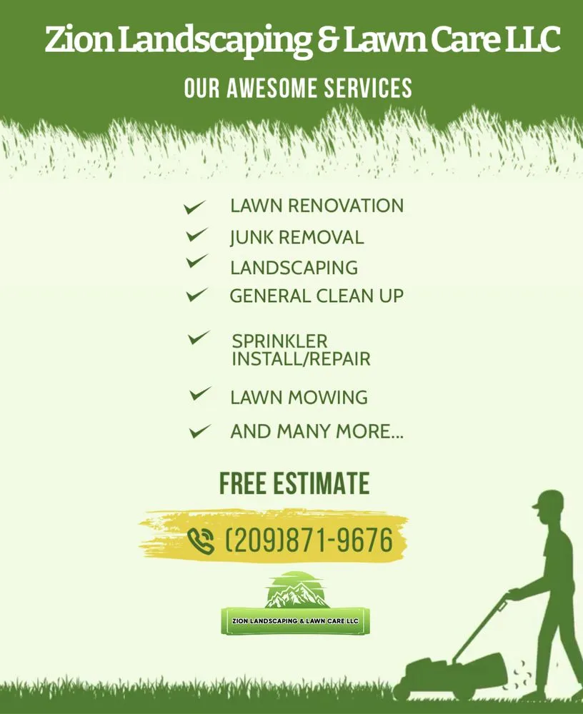 Reliable yard maintenance in Acampo, CA - Zion Landscaping & Lawn Care