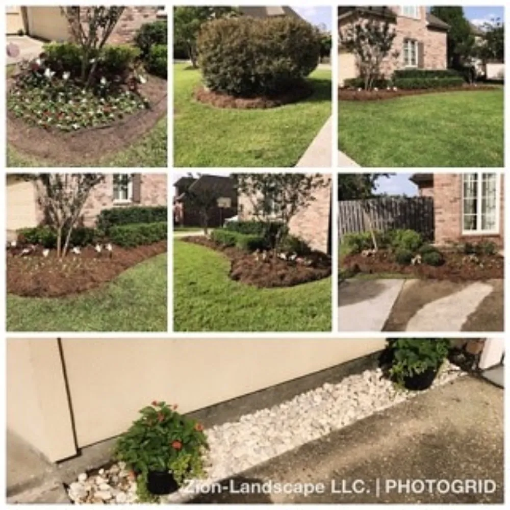 Professional landscape installation for outdoor upgrades in Baton Rouge, LA by Zion Lawn & Landscape
