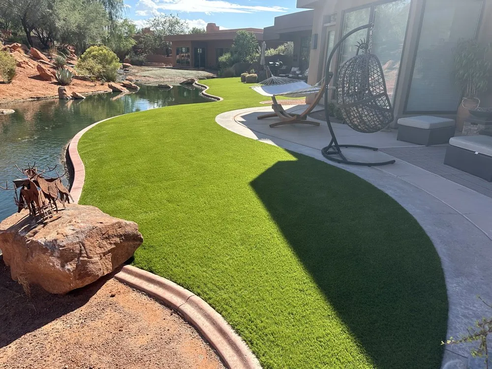 Professional garden landscaping near you in St. George, UT by Zionscapes