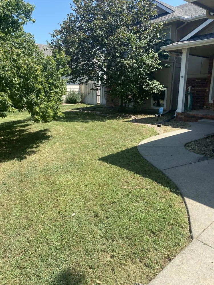 Local residential landscaping in Wichita, KS by Zips Grass and Gutters