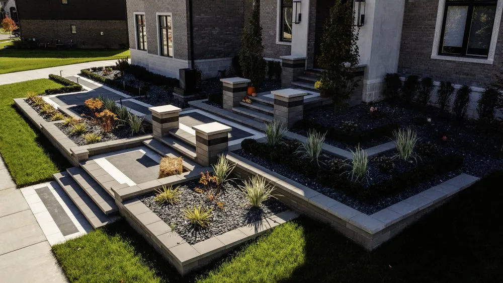 Custom landscape design for beautiful yards in Casco, MI by ZLM Outdoor Living