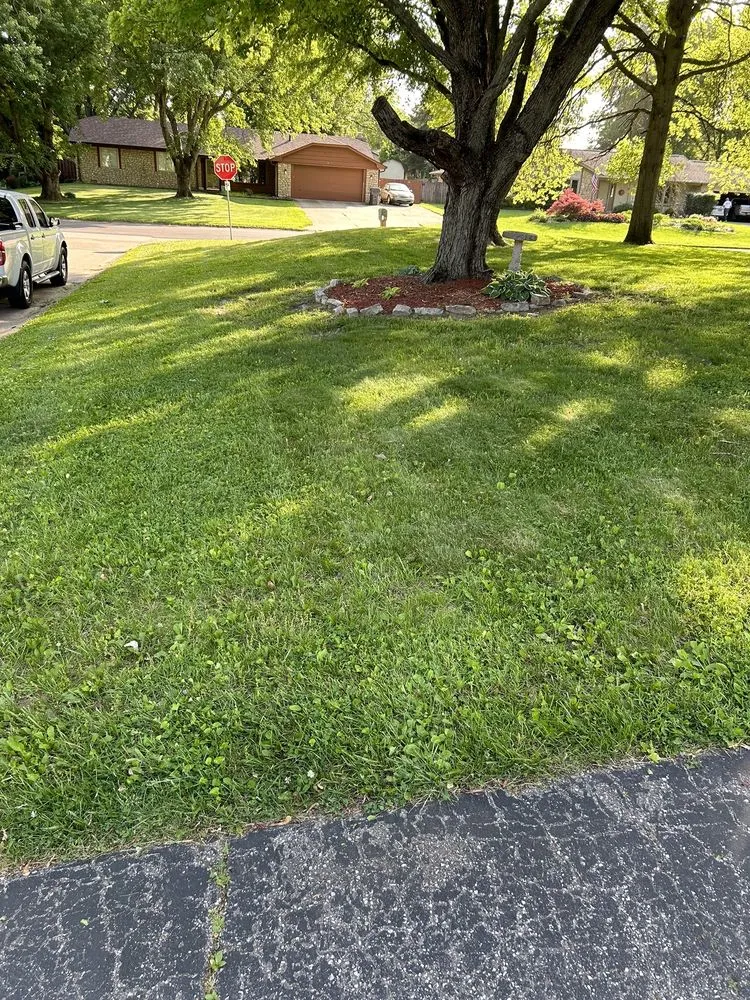 Custom outdoor landscaping in Greenwood, IN by Z&M Lawncare