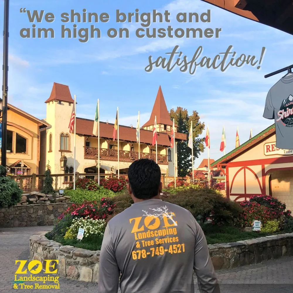 Top-rated landscape design for homes across Woodstock, GA - Zoe Landscaping & Tree Services