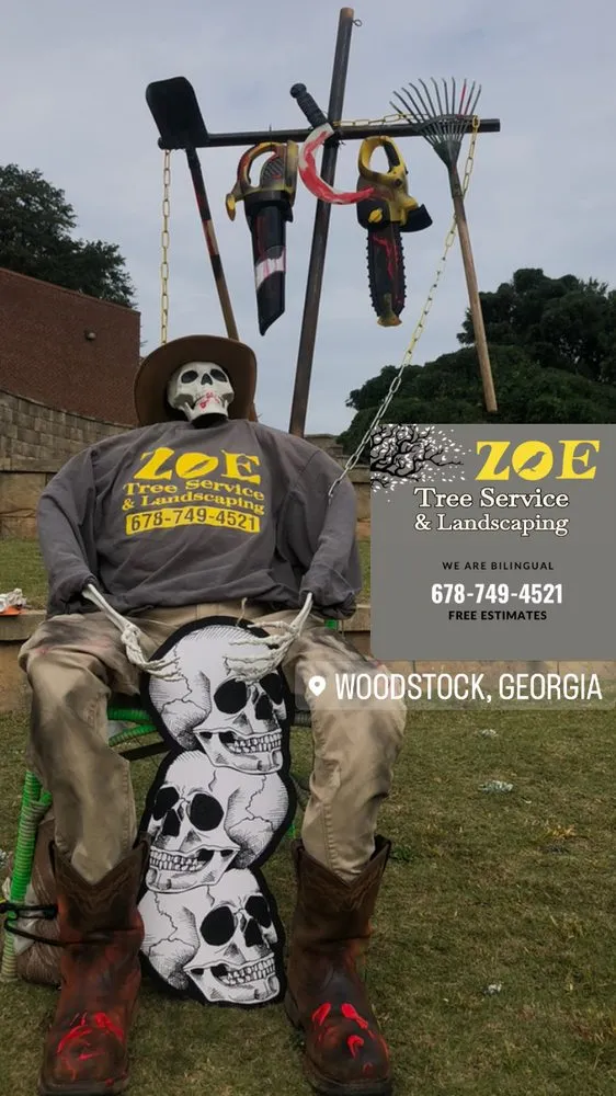 Reliable yard maintenance for residential properties in Woodstock, GA by Zoe Landscaping & Tree Services