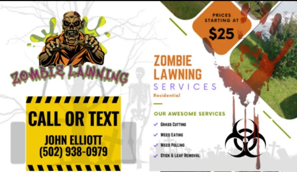 Trusted yard cleanup service in Louisville, KY by Zombie Lawning