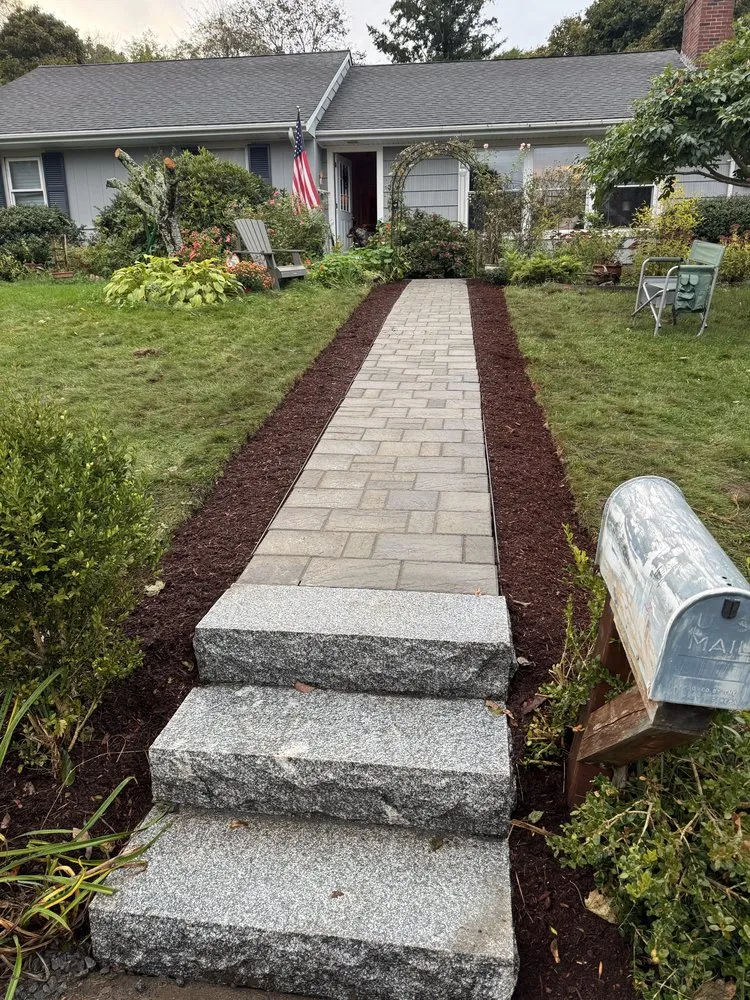 Trusted yard cleanup service for homes in Plymouth, MA by Zonta Landscaping