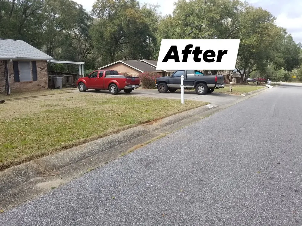 Custom garden landscaping for residential properties in Pensacola, FL by Zorja Lawn Care