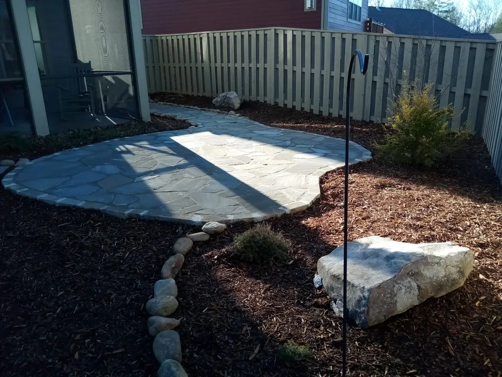 Local lawn mowing service with custom design across Hendersonville, NC - ZR Landscaping and Grading