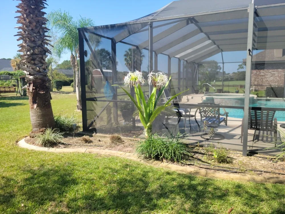 Professional yard cleanup service with custom design in Navarre, FL by ZR Lawn Pros