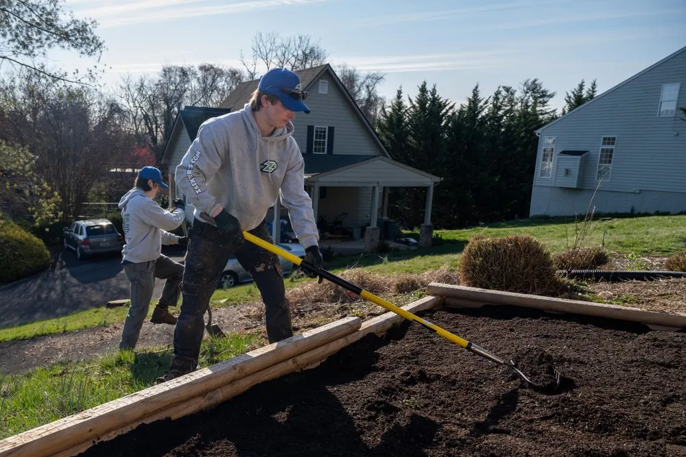 Custom landscaping services for year-round maintenance across Manassas, VA - Z's Exterior Services