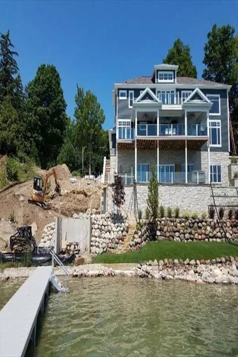 Custom garden landscaping in Allenton, WI by Z's Home & Ground Improvement