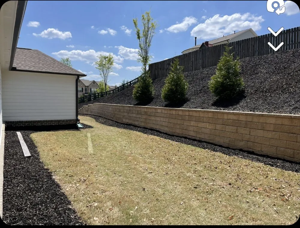 Custom landscaping services with custom design in Holly Springs, GA by ZSB Lawn & landscape