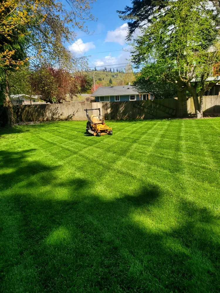 Custom yard maintenance in Woodland, WA by Zumstein Landscaping