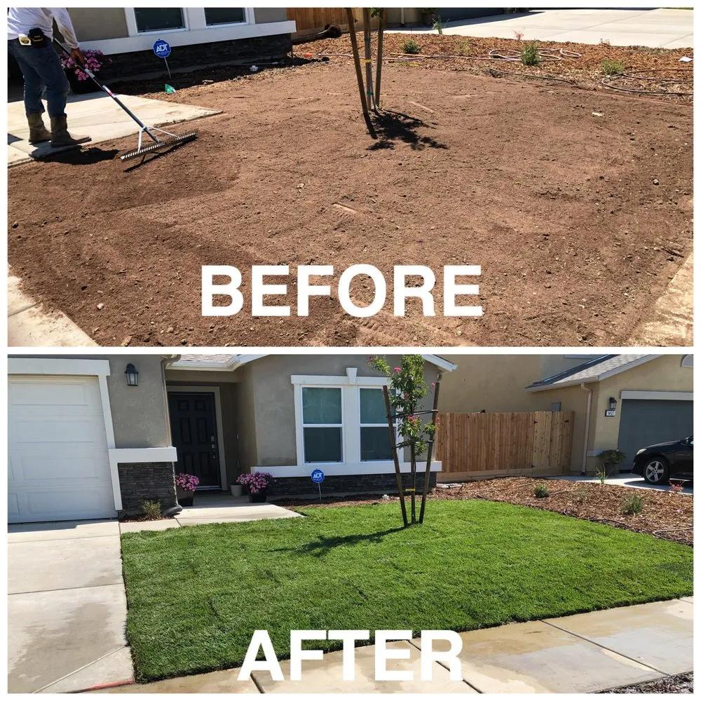 Expert lawn care service with custom design across Los Banos, CA - Zunun Landscaping