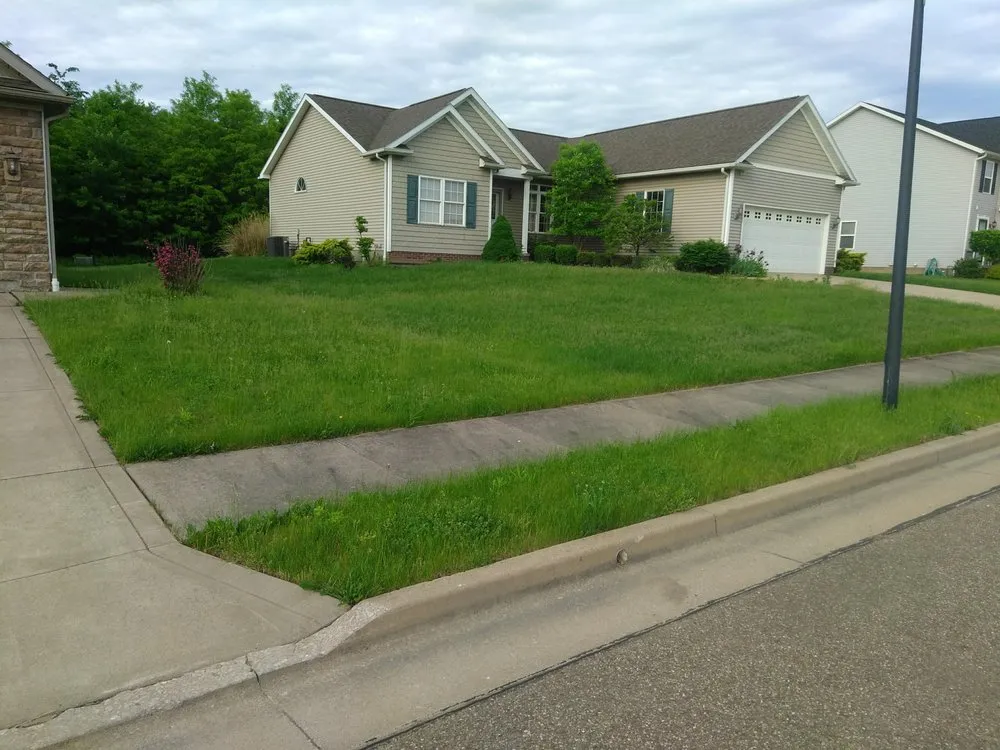 Professional residential landscaping for residential properties in Canton, OH by Zutali Lawn Care
