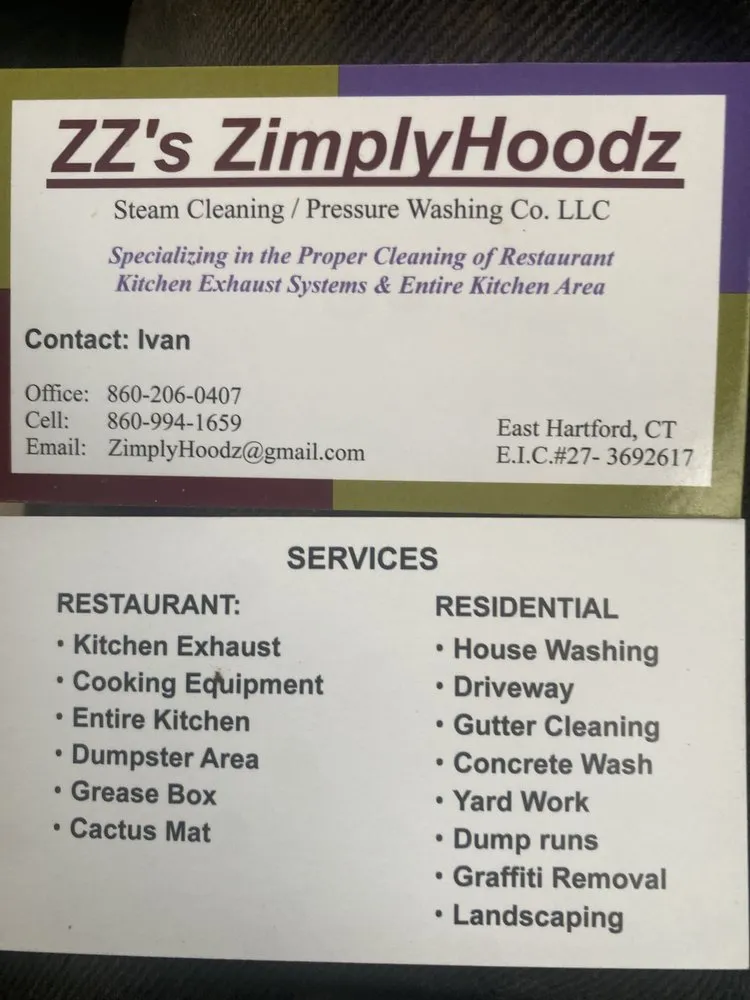 Trusted yard cleanup service for beautiful yards across East Hartford, CT - ZZ’s ZimplyHoodz Steam Cleaning/Pressue Washing