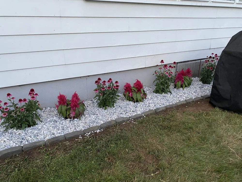 Custom landscape installation near you in East Hartford, CT by ZZ’s ZimplyHoodz Steam Cleaning/Pressue Washing